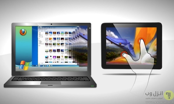 استفاده از برنامه Splashtop برای ایجاد مانیتور اضافی توسط تبلت ها