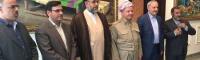 مسعود بارزانی و وزیر اطلاعات ایران تازه ترین مسائل امنیتی منطقه را بررسی کردند
